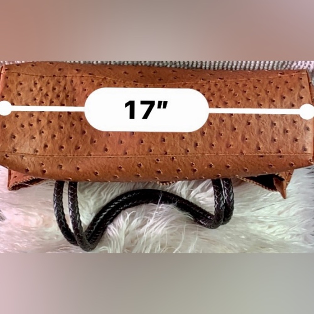 🦋⏰ bag  de limitación  piel de avestruz 💥💥#AVE💥 - Picture 8 of 13